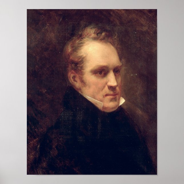 Pôster Retrato de Aimable-Guillaume-Prosper Brugiere (Frente)