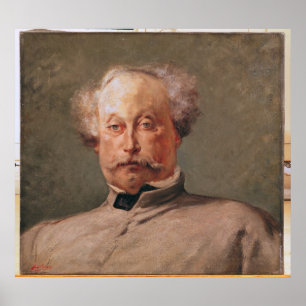 Pôster Retrato de Alexandre Dumas fils