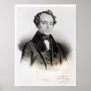 Poster Retrato de Alexandre Dumas Fils