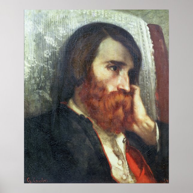 Poster Retrato de Alfred Bruyas (Frente)