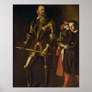 Poster Retrato de Alof de Wignacourt, mestre grande do th