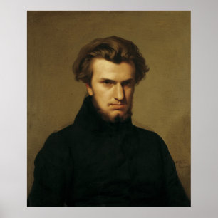 Pôster Retrato de Ambroise Thomas 1834