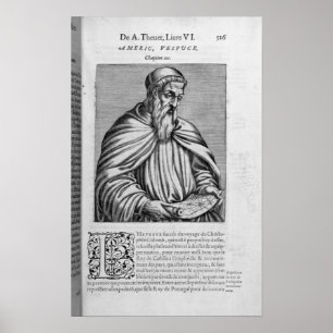 Poster Retrato de Amerigo Vespucci