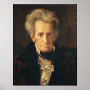 Pôster Retrato de Andrew Jackson