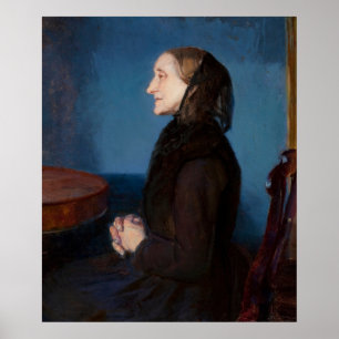 Poster Retrato de Ane Hedvig Brøndum