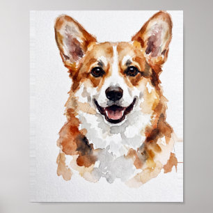 Poster Retrato de Animal de Estimação 001 Arte Nº 4 Pintu