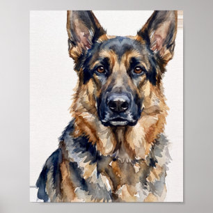 Poster Retrato de Animal de Estimação 001 Arte Nº 5 Pintu