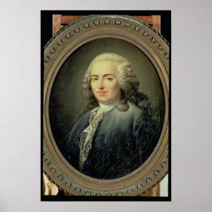 Pôster Retrato de Anne-Robert-Jacques Turgot 1726