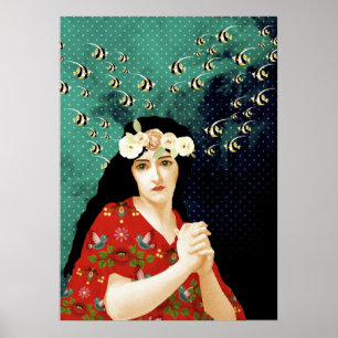 Poster Retrato de Arte