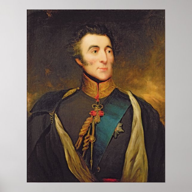 Poster Retrato de Arthur Wellesley (Frente)