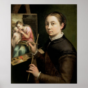 Poster Retrato de auto, 1556