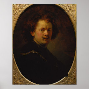 Pôster Retrato de auto, 1633