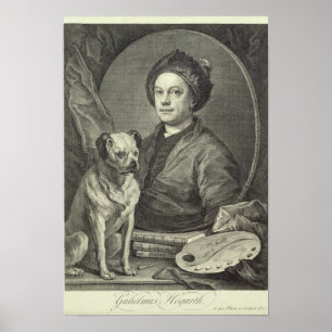 Poster Retrato de auto, 1749