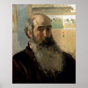Pôster Retrato de auto, 1873