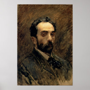 Pôster Retrato de auto, 1890s