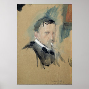 Poster Retrato de auto, 1901