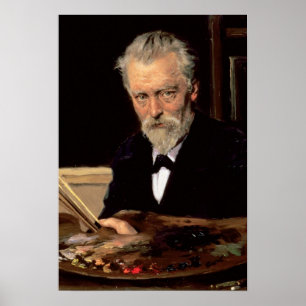 Pôster Retrato de auto, 1905