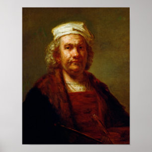Poster Retrato de auto, c.1660-63