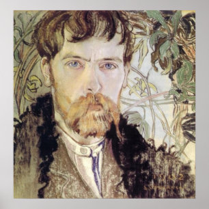 Pôster Retrato de auto de Stanislaw Wyspianski, 1902