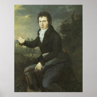 Poster Retrato de Beethoven