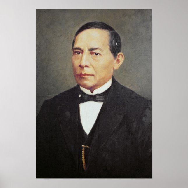 Pôster Retrato de Benito Juarez, 1948 (Frente)