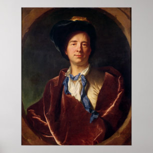 Poster Retrato de Bernard le Bovier de Fontenelle