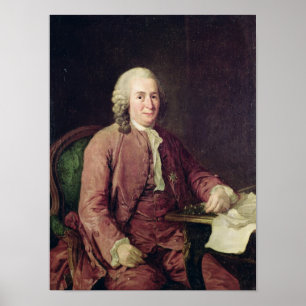 Pôster Retrato de Carl von Linnaeus