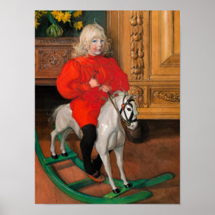 Poster Retrato de Casimir Laurin, Murre de Carl Larsson