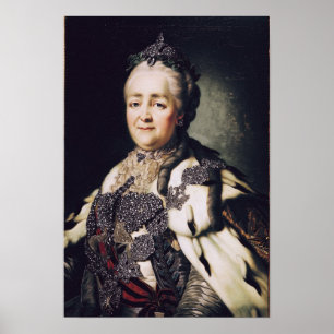Pôster Retrato de Catherine II de Rússia 2