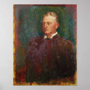 Pôster Retrato de Cecil John o Rodes 1898