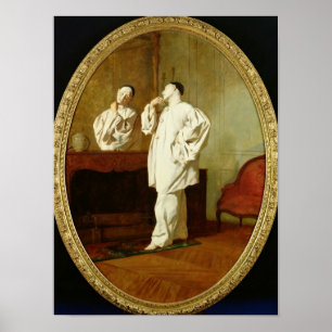 Poster Retrato de Charles Deburau