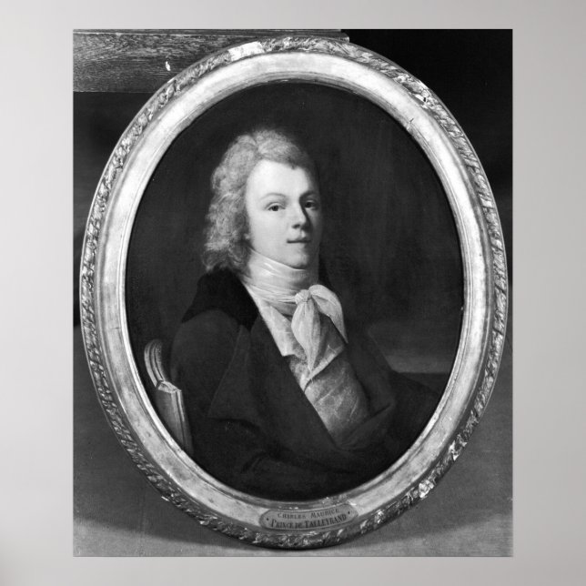 Pôster Retrato de Charles Maurice (Frente)