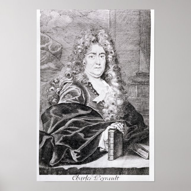 Poster Retrato de Charles Perrault (Frente)