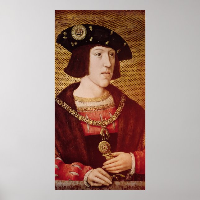 Pôster Retrato de Charles V (Frente)