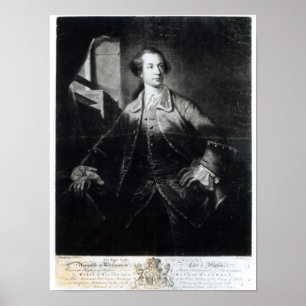 Poster Retrato de Charles Watson-Wentworth