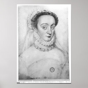 Poster Retrato de Charlotte de Beaune Dame de