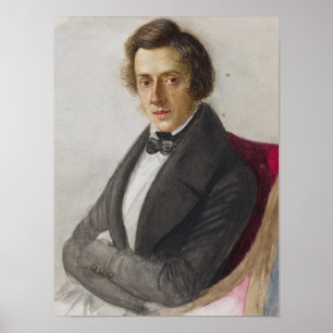 Poster Retrato de Chopin