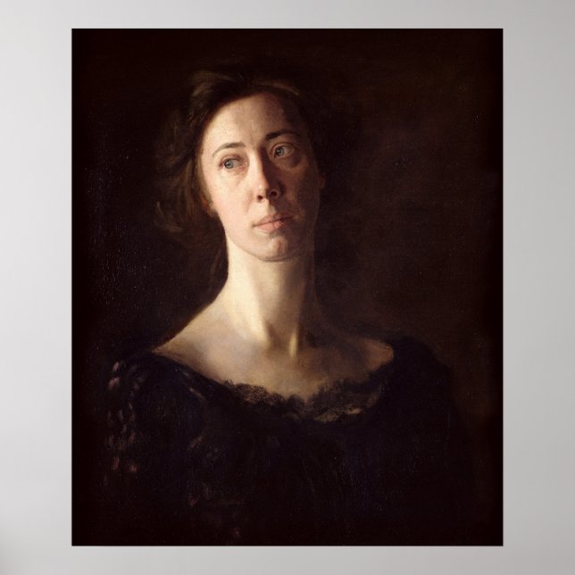 Pôster Retrato de Clara J. Mather (Frente)