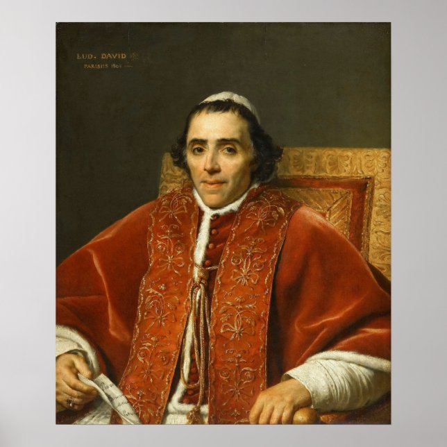 Poster Retrato de Conde Stanislas Potocki (Frente)