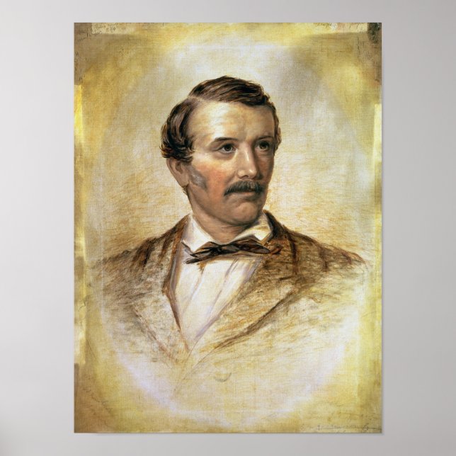 Poster Retrato de David Livingstone (Frente)
