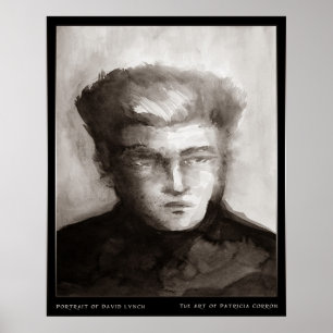 Pôster Retrato de David Lynch
