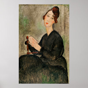Pôster Retrato de Dedie Hayden, 1918