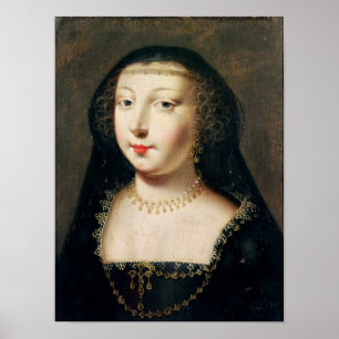 Pôster Retrato de d'Estrees de Gabrielle