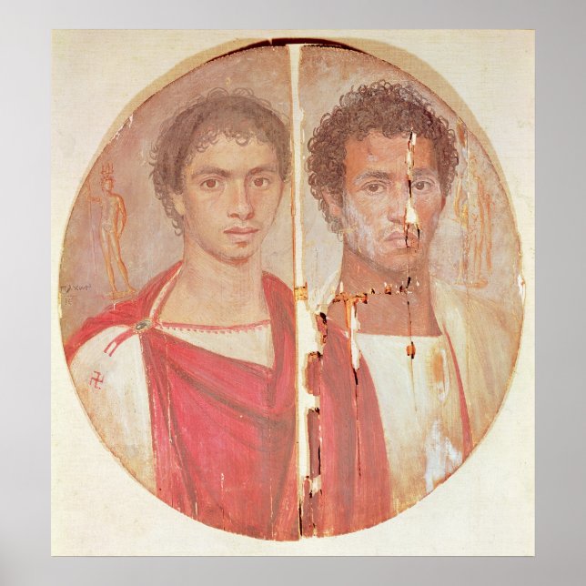Pôster Retrato de dois irmãos (Frente)