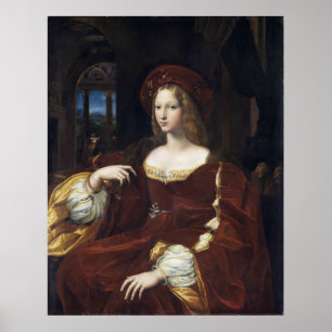 Pôster Retrato de Doña Isabel de Requesens por Raphael