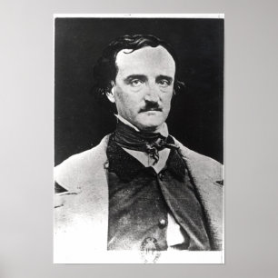 Poster Retrato de Edgar Allan Poe