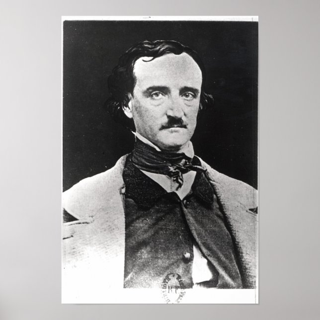Poster Retrato de Edgar Allan Poe (Frente)