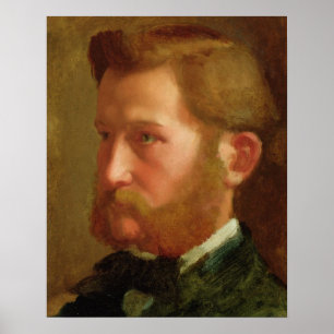 Pôster Retrato de Edgar Degas de Paul Vapincon