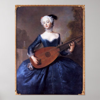 Poster Retrato de Eleonore Louise Albertine