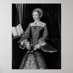 Poster Retrato de Elizabeth I quando Princesa c.1546